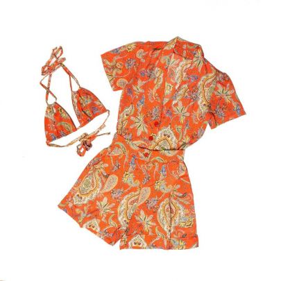 Completo in Viscosa di Seta 