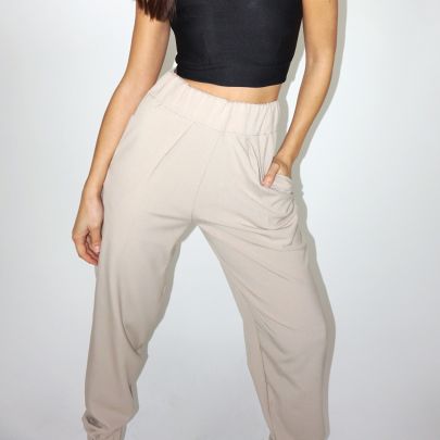 Pantalone classico in Gabardina